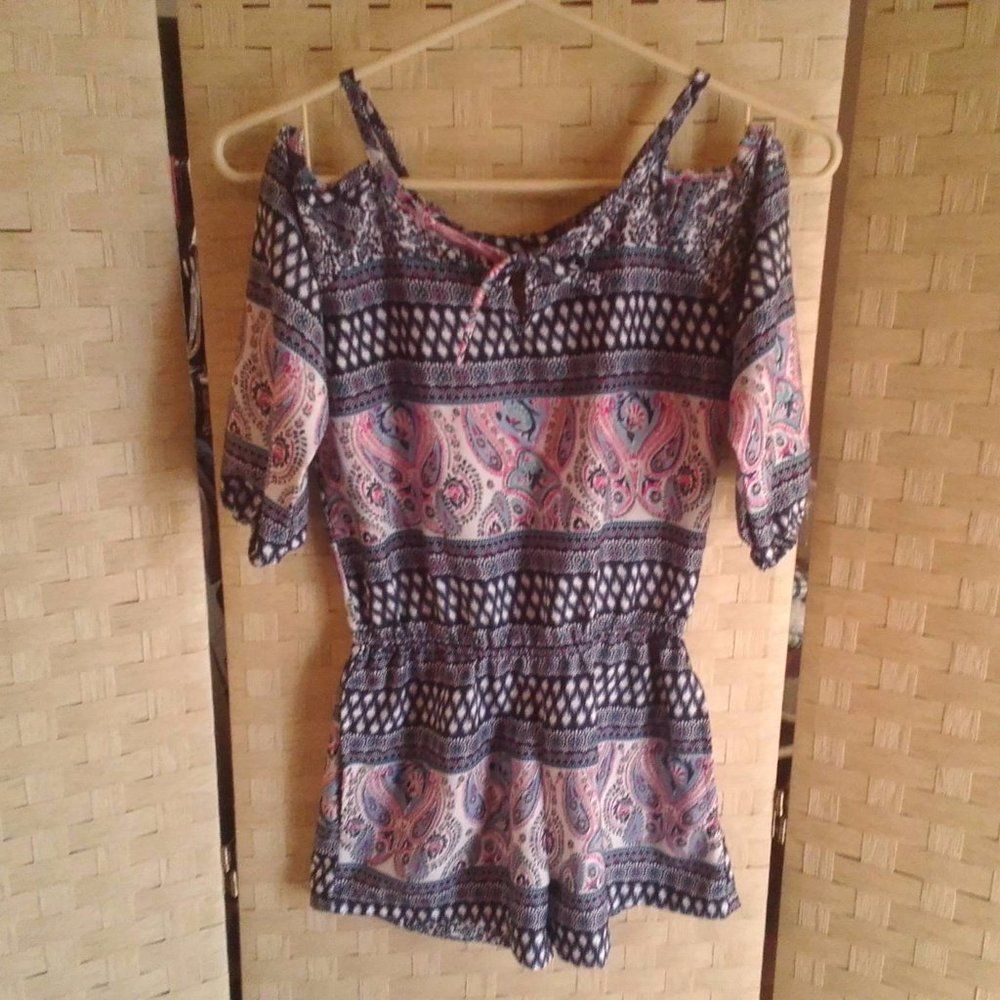 Girls Star Ride Romper Size S/7/8